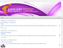 Tablet Screenshot of expressaoqueadora.com
